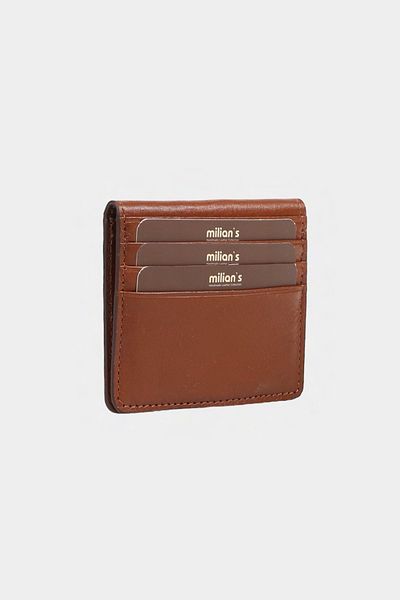 Milian's 3763 Спортен портфейл от естествена кожа със скоба, специален дизайн, хоризонтален, Milian's