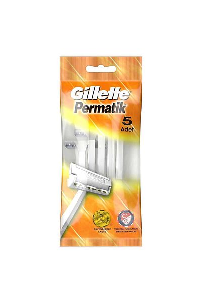 Gillette Permatic Disposable Shaving Blade 5 Pieces
