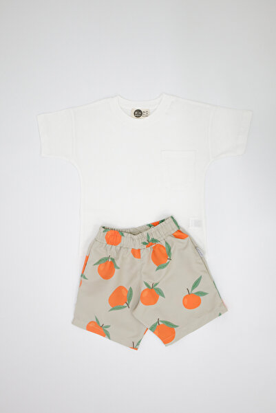 rg kidsstore Devojčice / Dečaci Kupaći šorts - Set od 2 dela sa majicom_RG1598