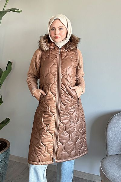 InStyle سترة مبطنة بنمط الباركيه