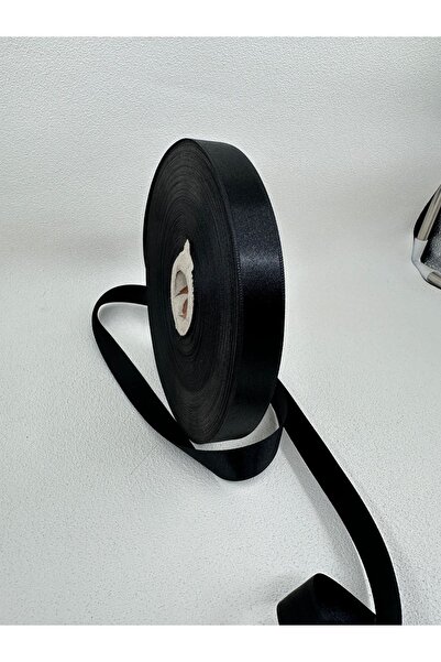 paşateks since 1995 şekil Panglică din satin 2 cm 5 metri-negru