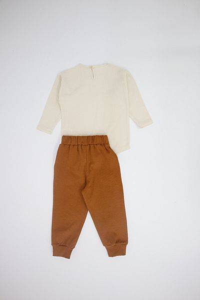 rg kidsstore Set bluză de muselină și pantaloni de trening unisex pentru copii