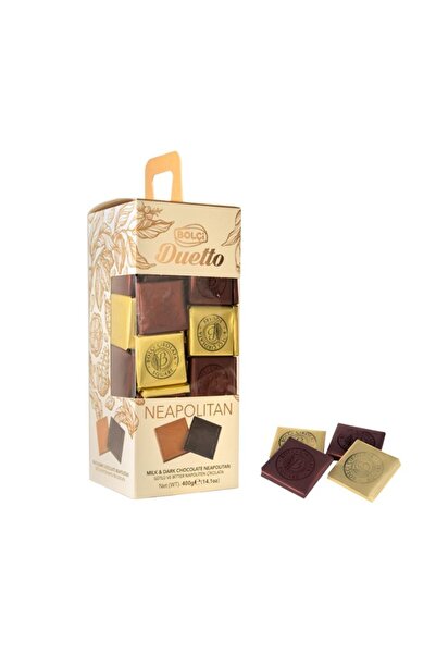 Bolçi Duetto Sütlü-Bitter Napoliten Çikolata 400gr