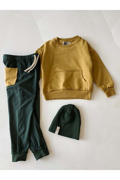 rg kidsstore Unisex Kids - Σετ φούτερ και φούτερ 3 τεμαχίων