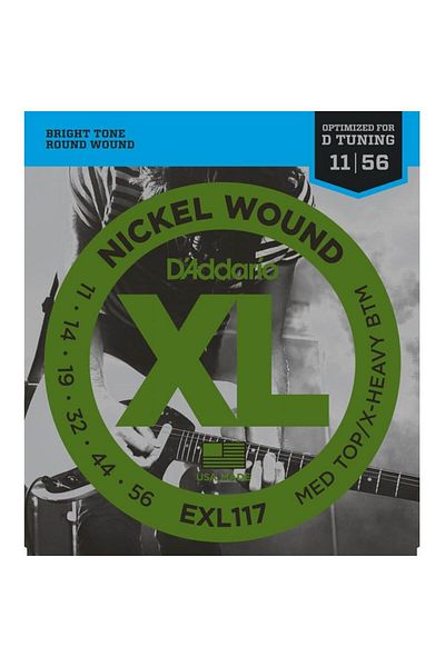Daddario Exl117 Electric Guitar String (11-56)