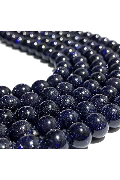 RLX BUJİTERİ 8 mm Blue Star Stone Piatra naturala 1 Șuviță (47 bucăți)