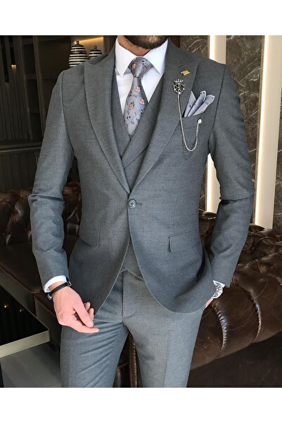 TerziAdemAltun Италиански стил, тесен крой, мъжки сако, жилетка, панталони, к...