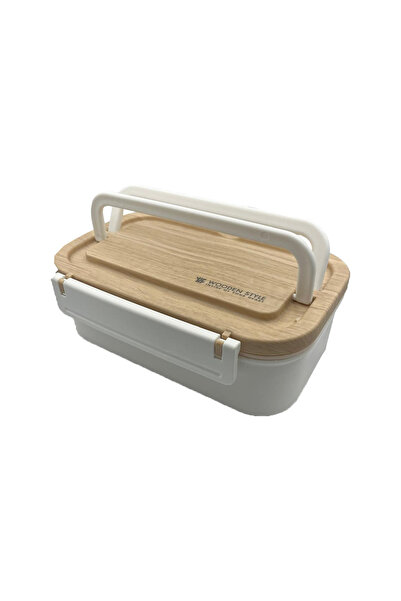 Vagonlife Steel Lunch Box 800 ml Ws-014 - White