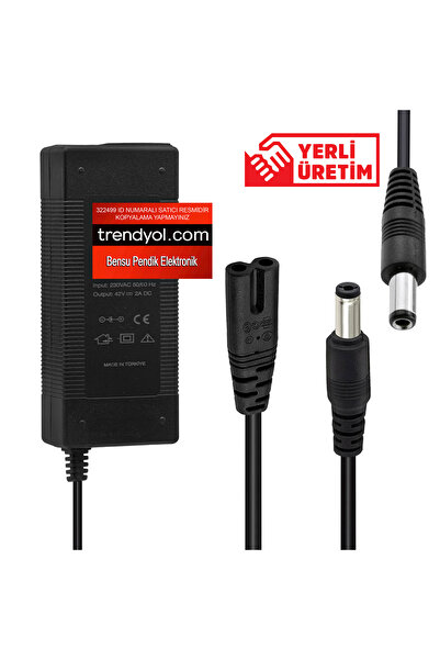 Aly Hoverboard Adaptörü 5.5*2.5 Hoverboard Şarj Aleti Yuvarlak Uc 5.5x2.5 Lütfen Ucunu Inceleyiniz