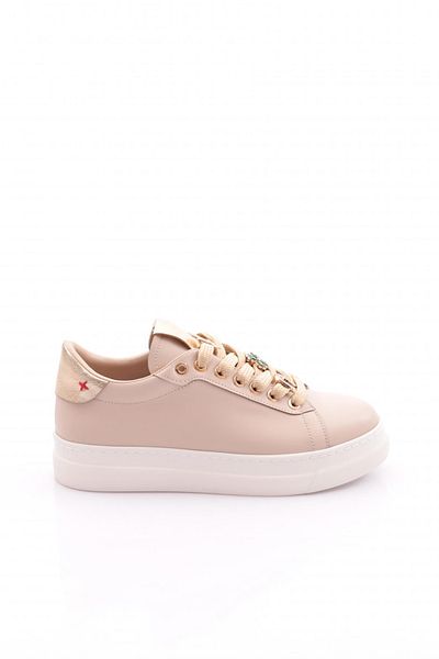 DGN Es1522 Pantofi sport pentru femei, cu șireturi, cu model de trifoi
