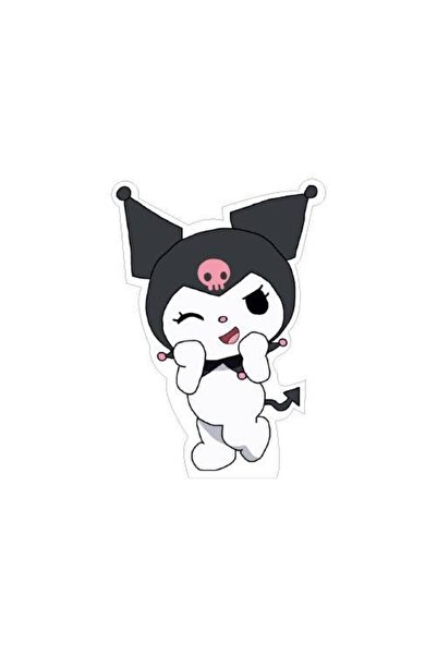 Parti Dükkanım Kuromi Ayaklı Pano 35 cm