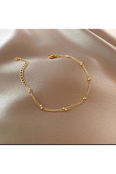 derokas 316 L Stainless Steel Ball Chain Elegant Steel Bracelet