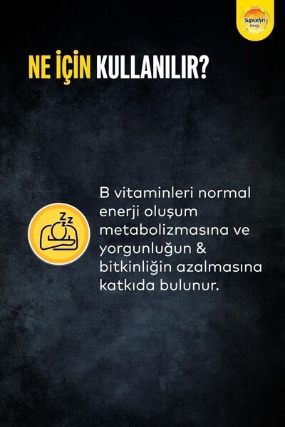 Supradyn Energy Daily 30 Film Kaplı Tablet | Koenzim Q10, Multivitamin ve Mineral