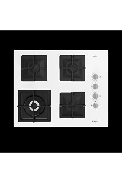 Arçelik OCD K 651 DWYB Gazlı Cam Tablalı Ocak Beyaz