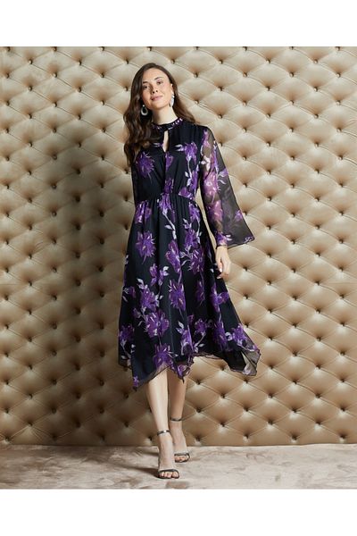 SERPİL Serpil Women's Purple Dress 35288