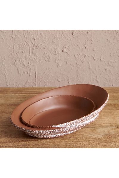 Home Box Ric Coconut Bowl - 28x18x9 cm
