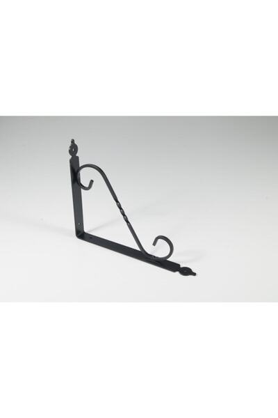 DECORMET Ferforje Raf Altı Konsolu 150mm Siyah- 2 Adet