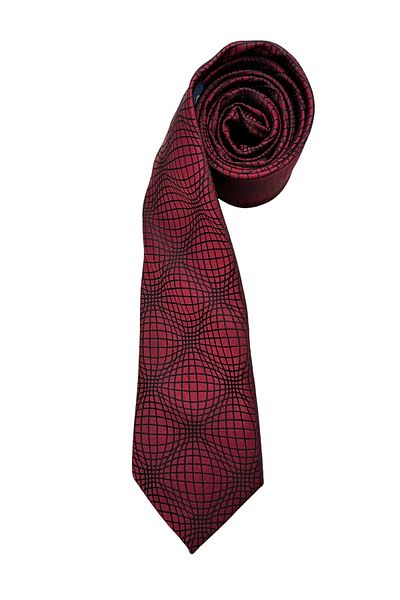 CROATE 100% Microfiber Stripe Patterned Tie
