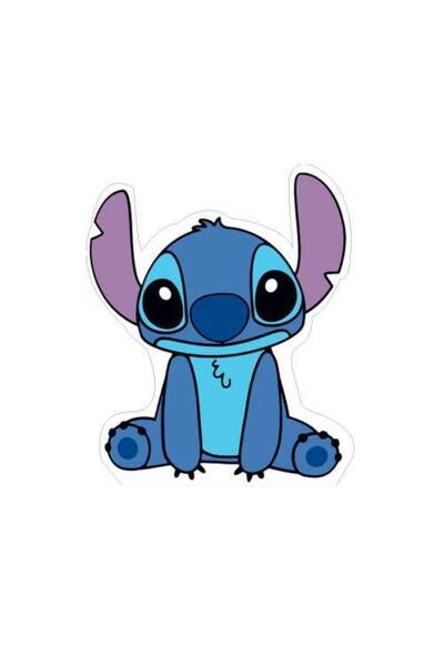 Parti Dükkanım Stitch Ayaklı Pano 34 cm