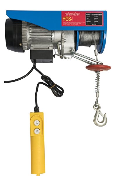 Wonder Elektrikli Mini Vinç 400/800 Kg 20/10 (1/2)
