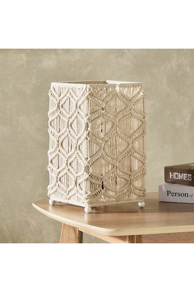 Home Box Kengston Macrame Uplighter - 30 cm