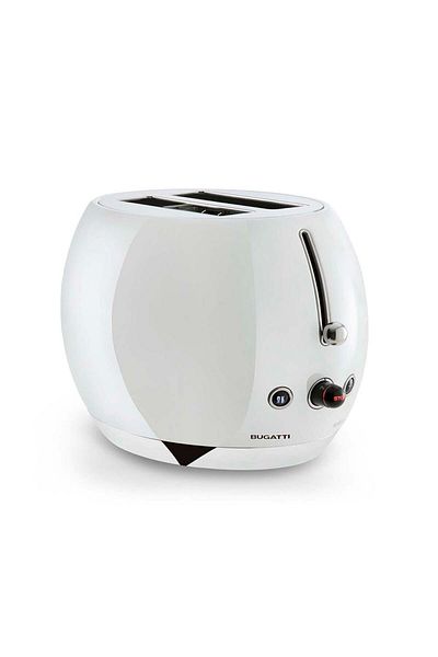 BUGATTI Romeo White Toaster