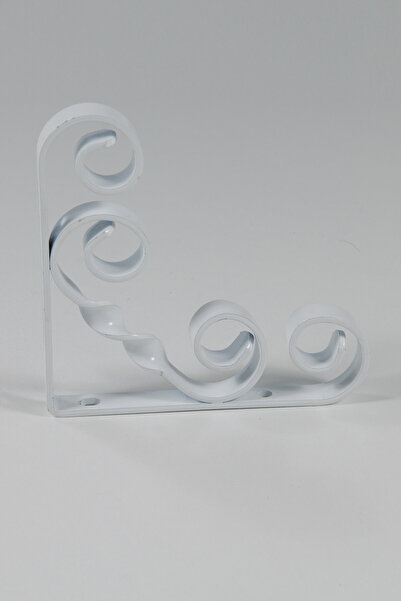 DECORMET Burgulu Raf Altı Konsol 150mm Beyaz (2 ADET)