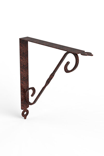 DECORMET Ferforje Raf Altı Konsolu 22x30 Bakır Dövme (2 ADET)