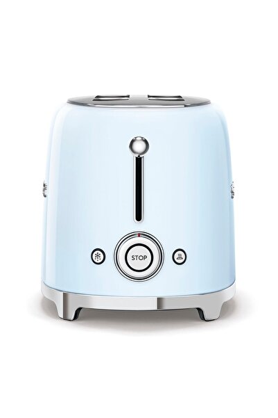 SMEG 50's Style Retro Pastel Mavi Ekmek Kızartma Makinesi 2x1
