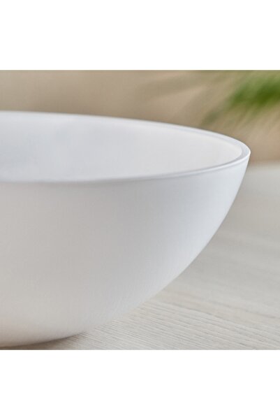 Home Box Adro Frosted Glass Decorative Bowl - 25x25x8.5 cm