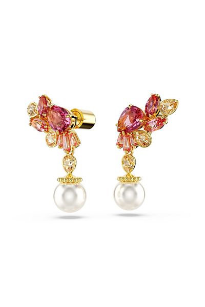 Swarovski 5688486   Swarovski Pe Drop Pearl Ohrringe Gema - Pin/Gos