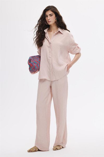 SHERIN Wrinkled Trousers - Looking Design