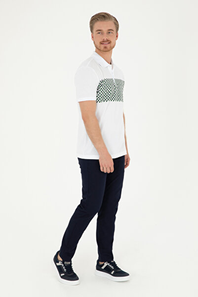 U.S. Polo Assn. Erkek Lacivert Kanvas Pantolon 50286012-VR033