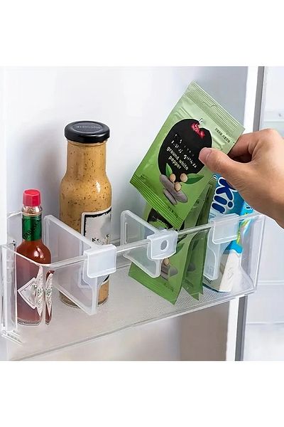 MİMOZA PARK 10 Pieces Refrigerator Door Organizer Plate |   Inner Cabinet Organizer