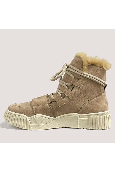M.P. 242-1876 Beige Women's Casual Boots - 39
