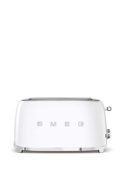 SMEG White Toaster 2x4