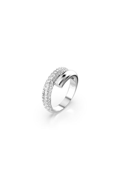 Swarovski Dextera Silberfarbener Ring 5695934/cfg