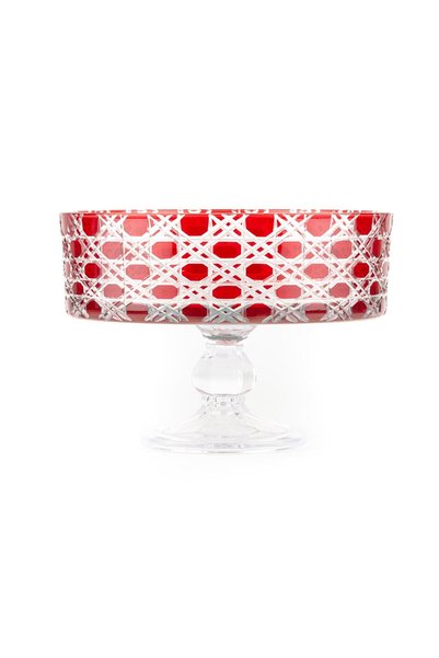 Saray Ottoman handicraft وعاء بقاعدة وعاء زجاجي وعاء تقديم نمط الخوص ساندرا 2...