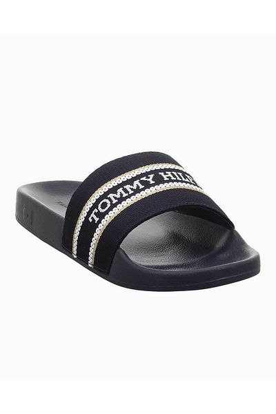 Tommy Hilfiger HILFIGER POOLSLIDE WITH WEBBING