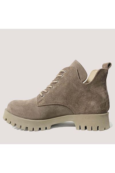 Bulldozer 250736 Γυναικείες δερμάτινες μπότες Mink Suede - 36