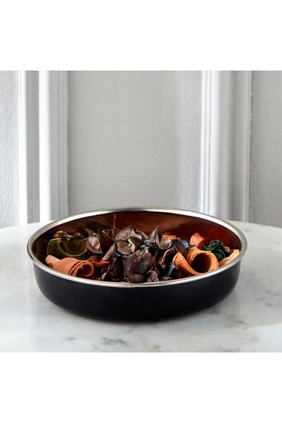 Home Box Splendid Metal Decorative Plate- 17x17x4 cm