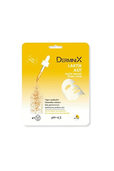 Derminix 5li Kağıt Maske Serisi