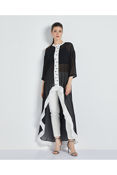 SERPİL Serpil Kadın Siyah Elbise 36072