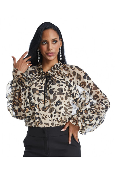 SERPİL Serpil Kadın Bej Bluz 39029