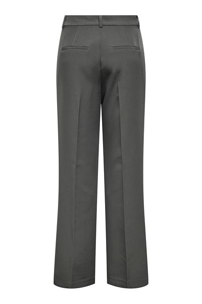 ONLY ONLBERRY LIFE - Wide Cut TLR Noos Dark Gray Trousers 15258191