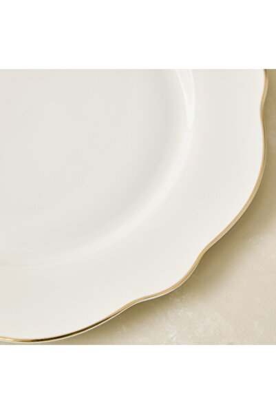 Home Box طبق عشاء عاجي - 27 سم