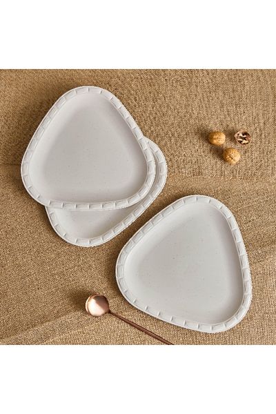 Home Box Rice Husk Dinner Plate - Set of 3