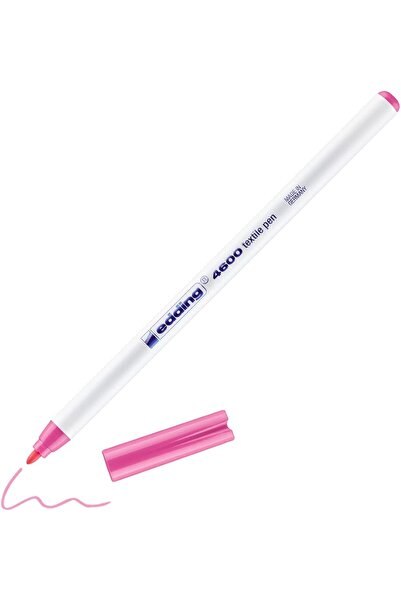Edding 4600 1.0mm Tekstil Kumaş Kalemi Pembe / 009