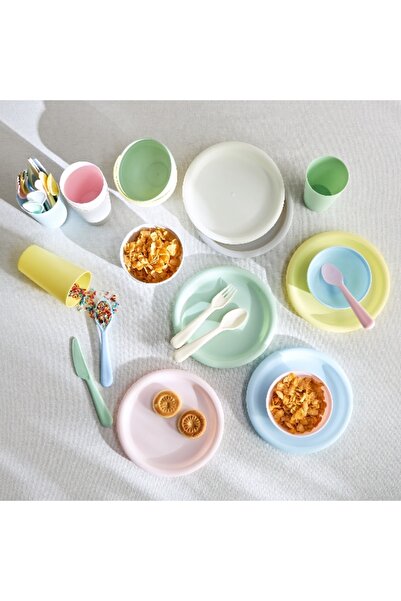 Home Box Ela 6-Piece Plate Set - 18.7x3.7 cm