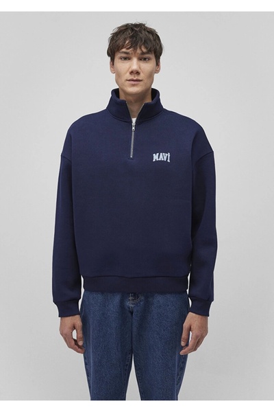 Mavi 0S10208-70497 YARIM FERMUARLI SWEATSHIRT